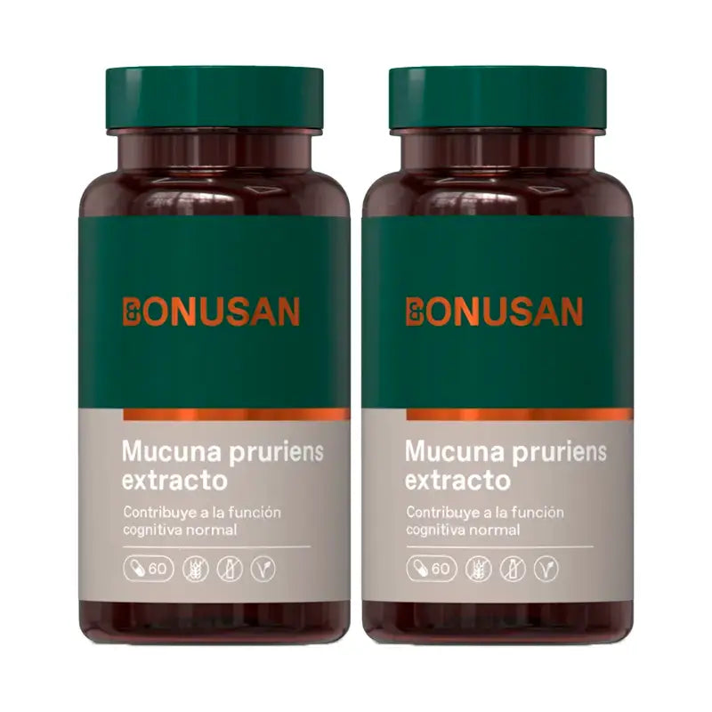 Bonusan Mucuna Pruriens Pack 2 x 60 gélules