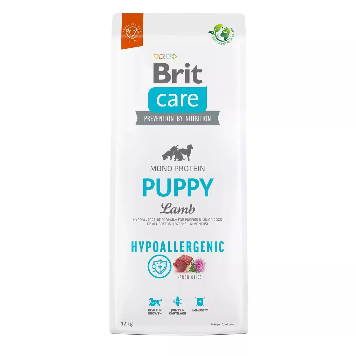 Brit Care Dog Puppy Hypoallergenic 12 kg pour chiens