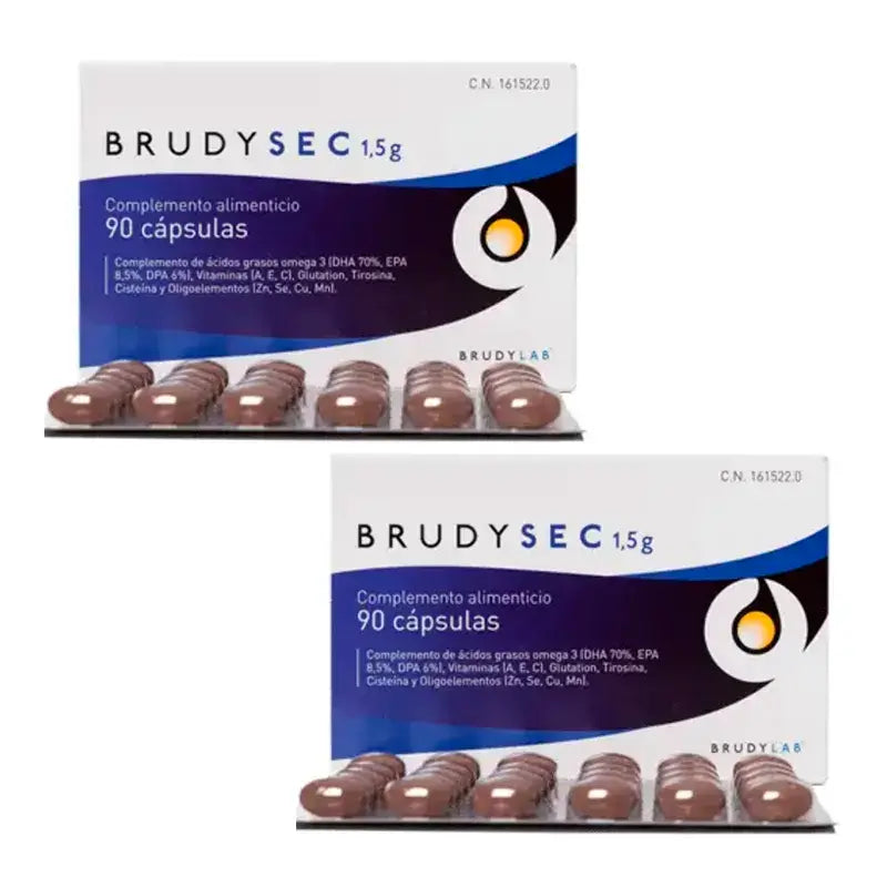 Brudy Sec 1,5 g, paquet de 2 x 90 gélules