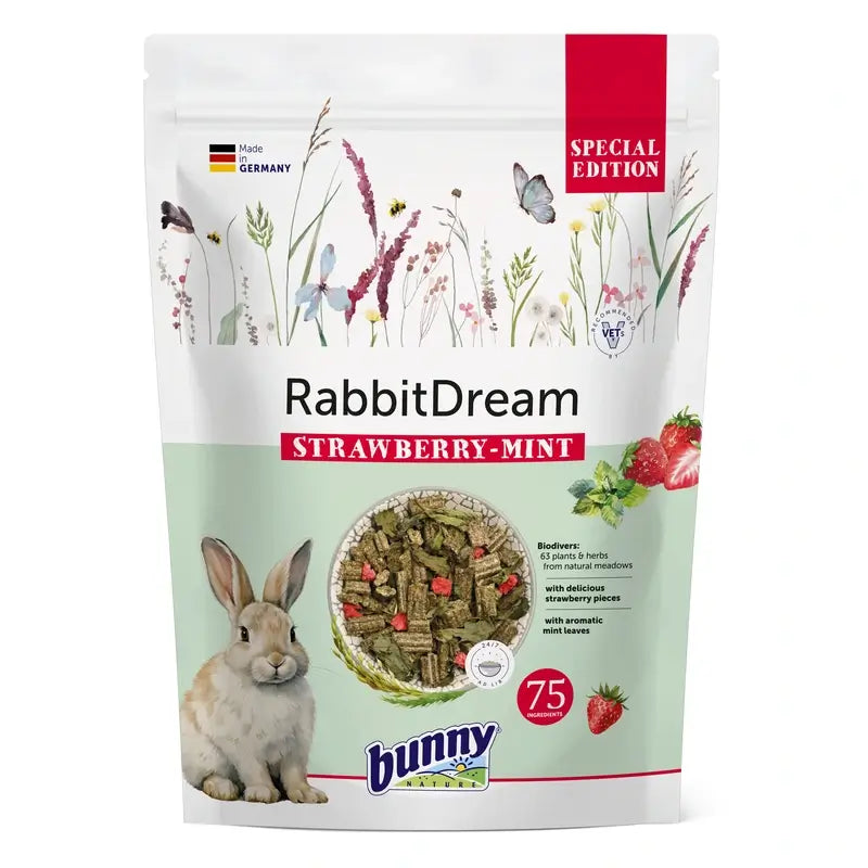 Bunny Rabbit Dream Food Special Edition Fraise-Menthe 1,5Kg