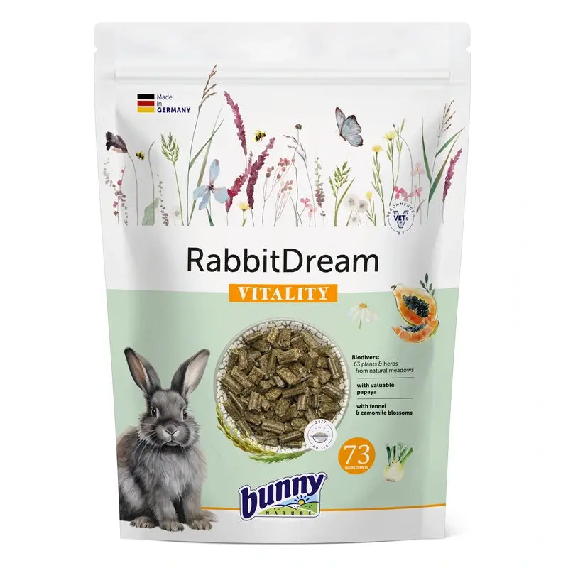 Bunny Lapin Nain Nourriture Vitalité Sommeil 1,5Kg