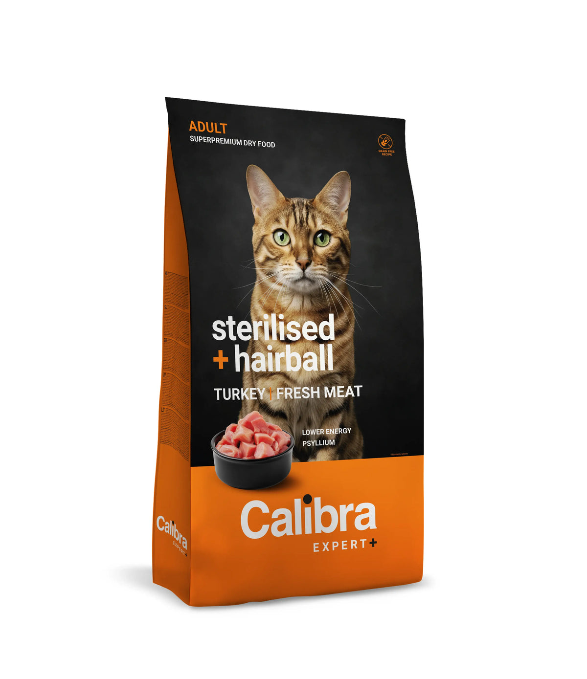 Calibra Cat Expert+ Adulte Stérilisé & Nourriture pour boules de poils 6Kg