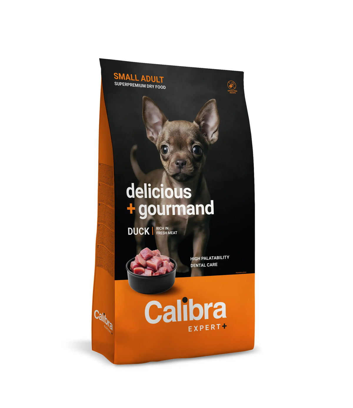 Calibra Dog Expert+ Adult Small Delicious & Gourm. Aliment 6Kg