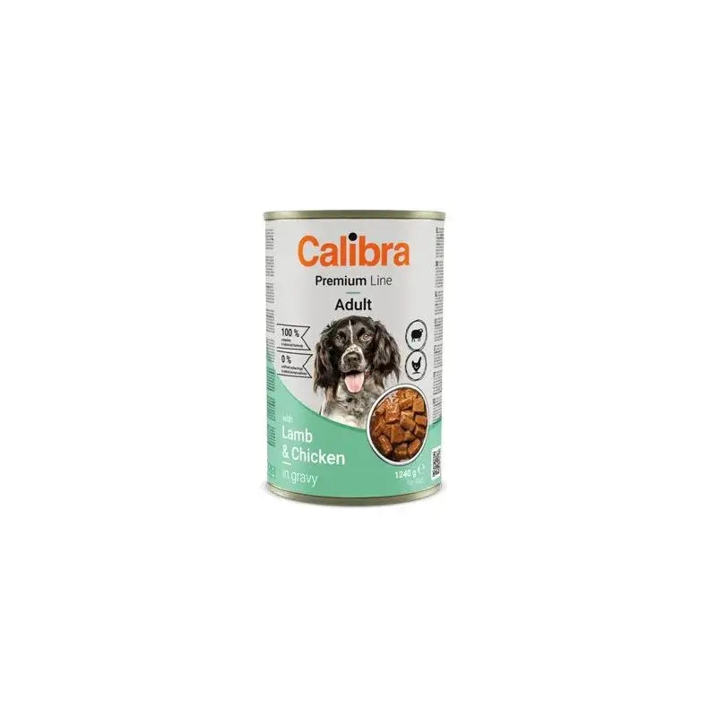 Calibra Dog Premium Avec Agneau & Poulet 12X1240G Boîte