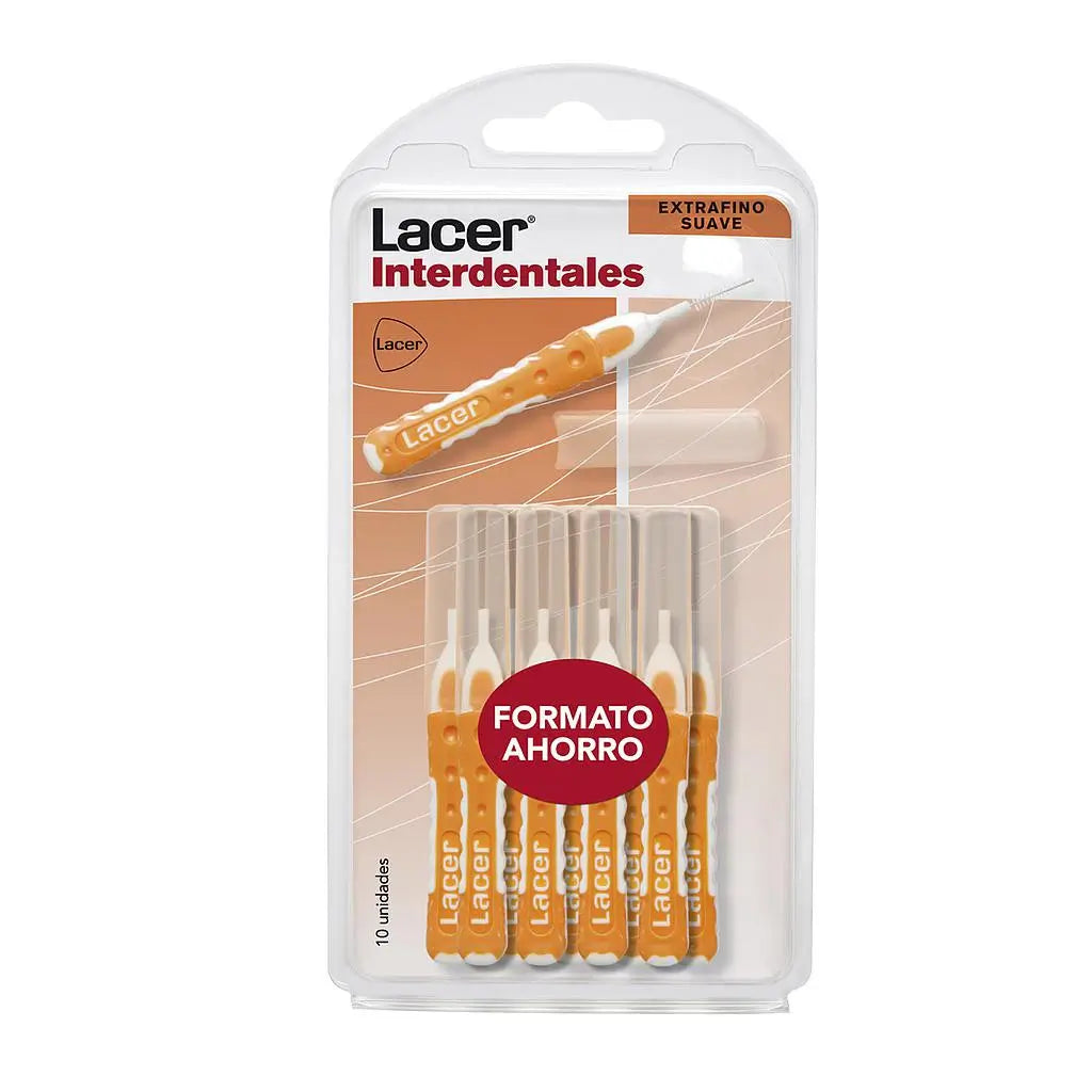 Lacer Interdental Brush Straight Extrafine Soft 10 units