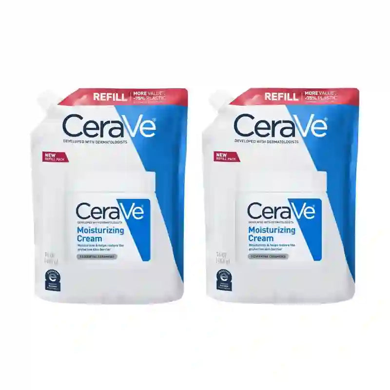 CeraVe Moisturising Cream Refill, 2X454 Ml
