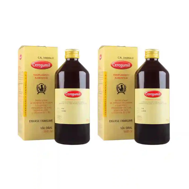 Ceregumil Family Pack Syrup, 2X500 Ml