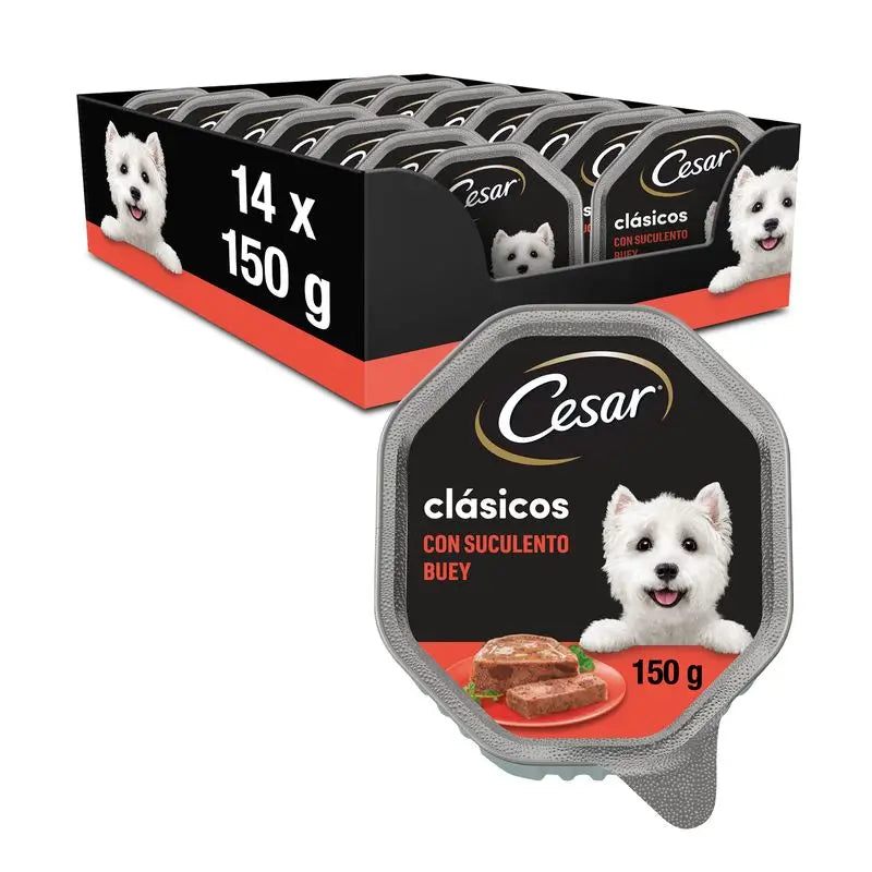 Cesar Classics Boîte à bœuf 14X150Gr