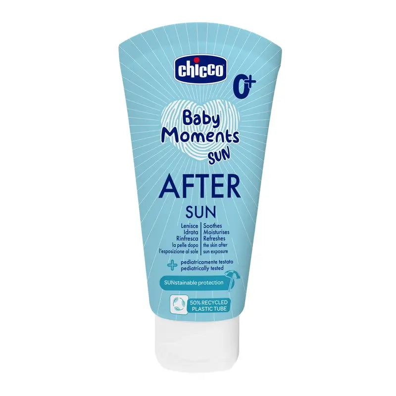 Chicco Baby Moments Lait après-soleil pour le corps 150 ml