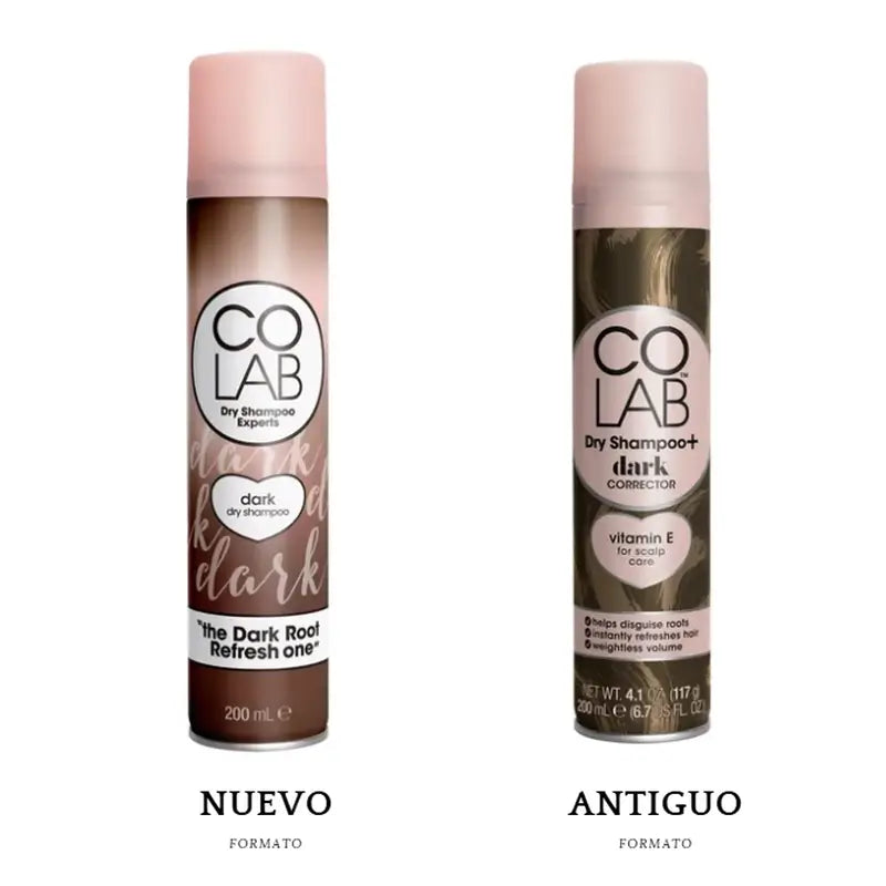 Colab Dark Colour Correcting Dry Shampoo, 200 gr