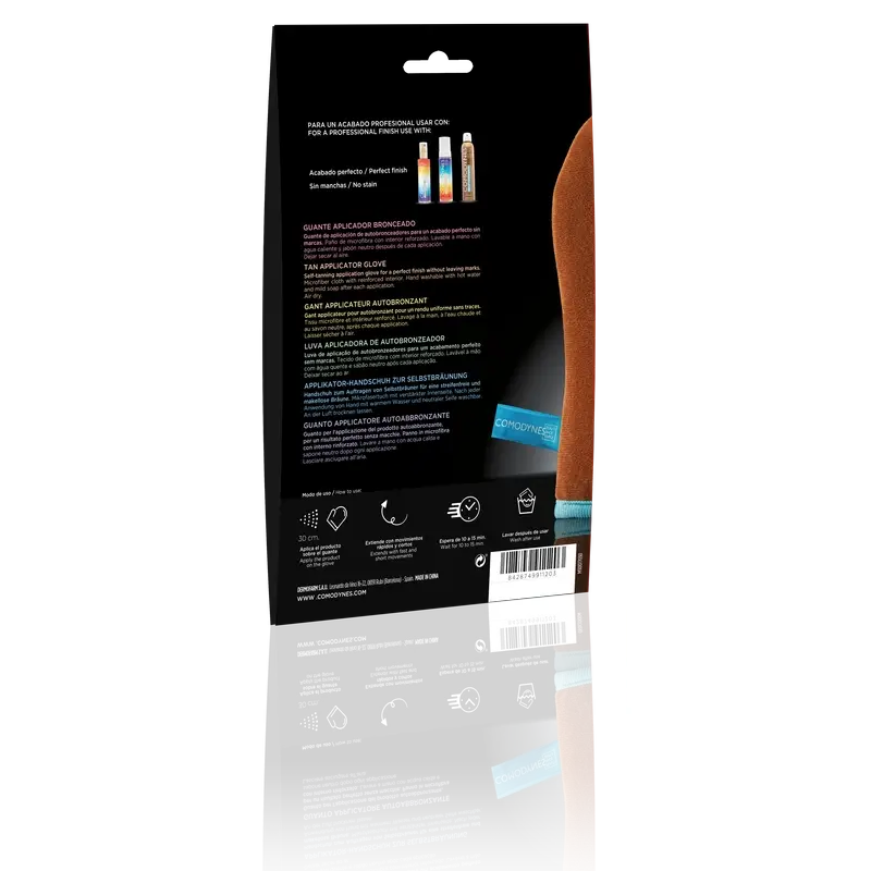 Comodynes Gant autobronzant pour le corps, 3 pièces