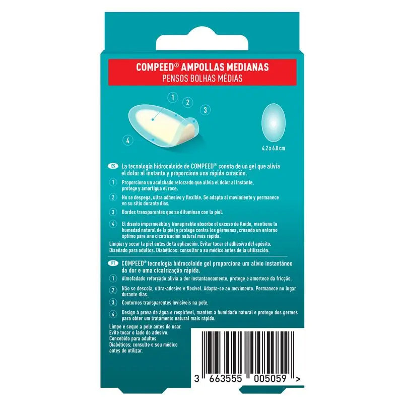 Compeed Blisters Medium, 10 unités