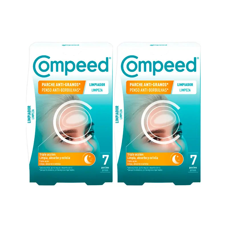 Compeed Duplo Nettoyant anti-taches , 2 x 7 unités