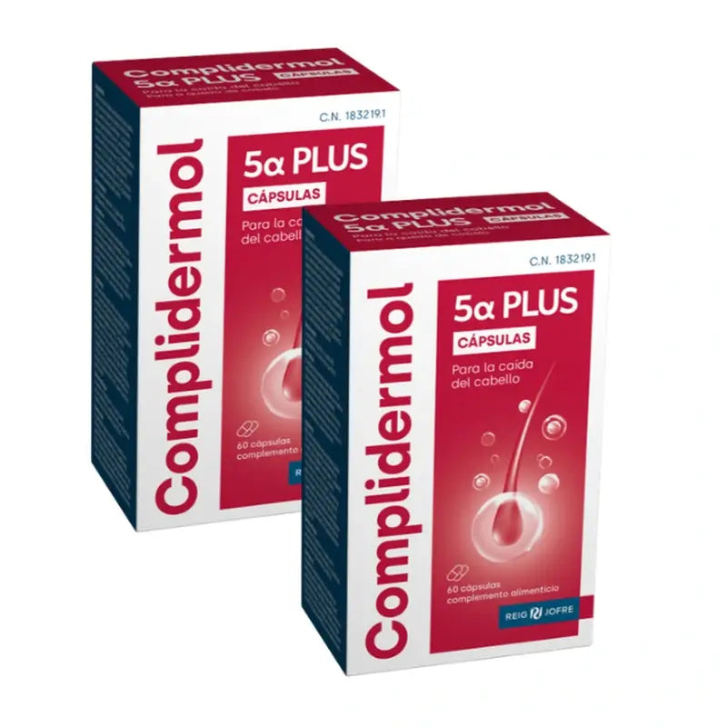Complidermol Duplo 5 Alfa Plus 2 x 60 Capsules