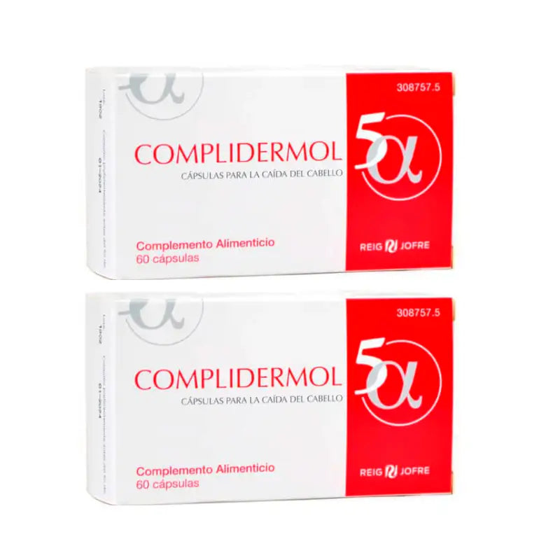 Complidermol Duplo 5 Alfa2 x 60 gélules