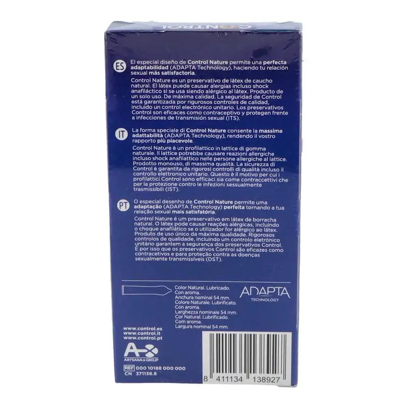 Préservatifs Control Nature, 6 pièces