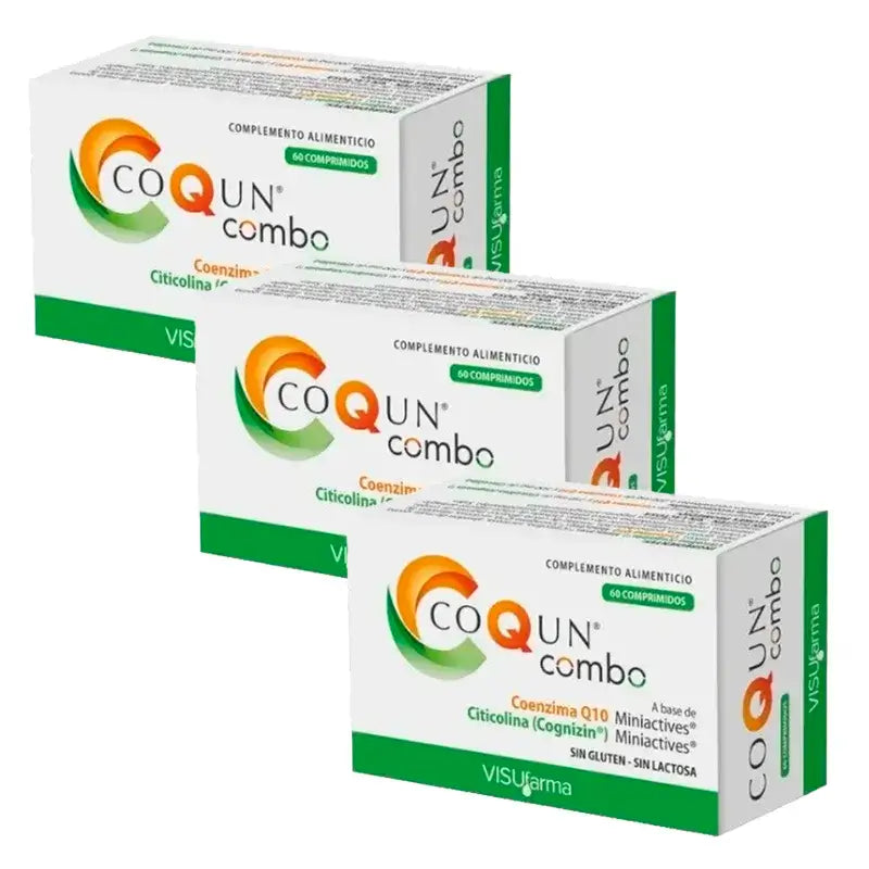 Coqun Pack Combo, 3 X 60 Comprimés