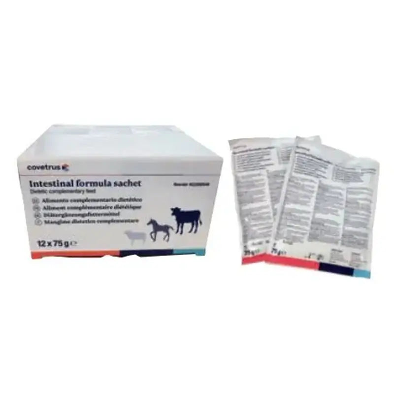 Covetrus Pâte Intestinale pour Chiens et Chats en Sachets, 12X75G