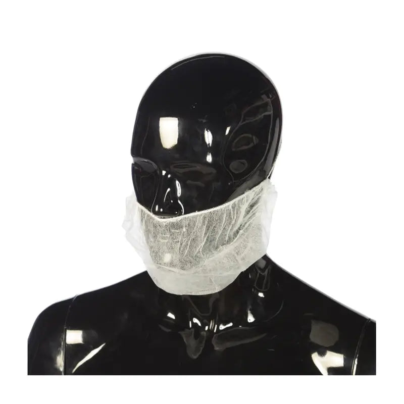 Cuatrogasa Couvre-barbe en polypropylène blanc, 100 pcs.