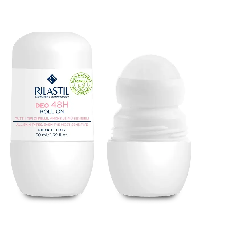 Rilastil Deodermial Déodorant Roll-On 48 H 50 Ml
