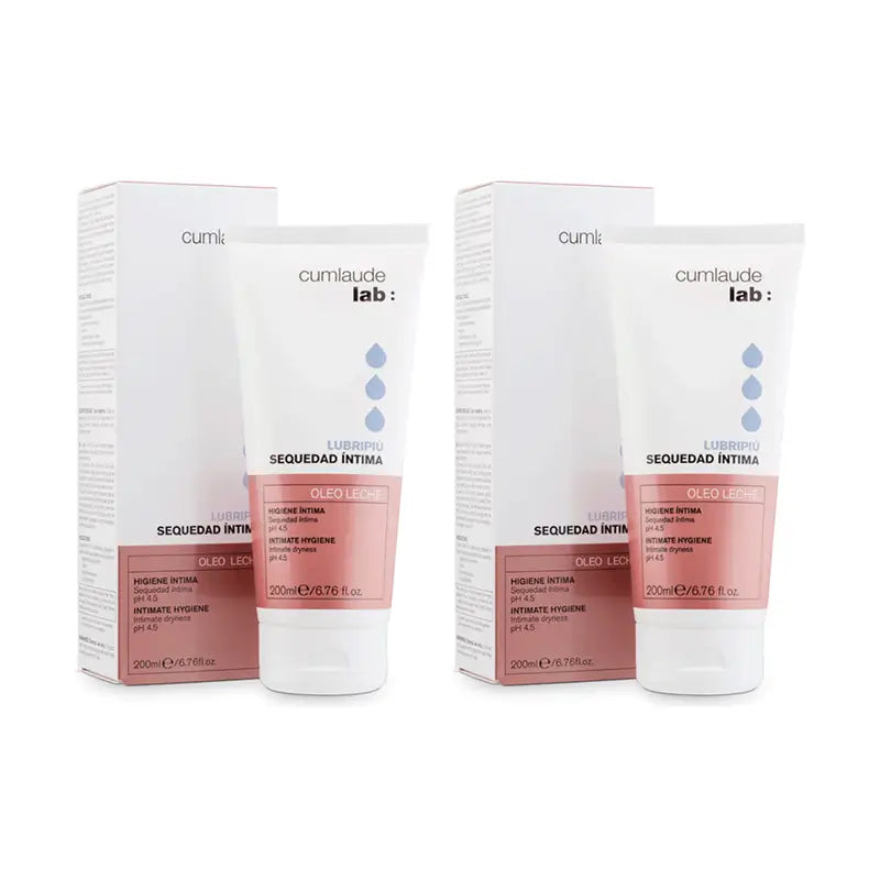 Cumlaude Lab Duplo Lubripiù Crème Intime, 2 x 200 Ml