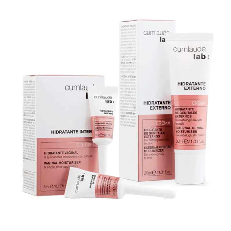 Cumlaude Lab Pack Hydratant Externe 30 Ml + Pack Hydratant Interne 6 Doses Uniques