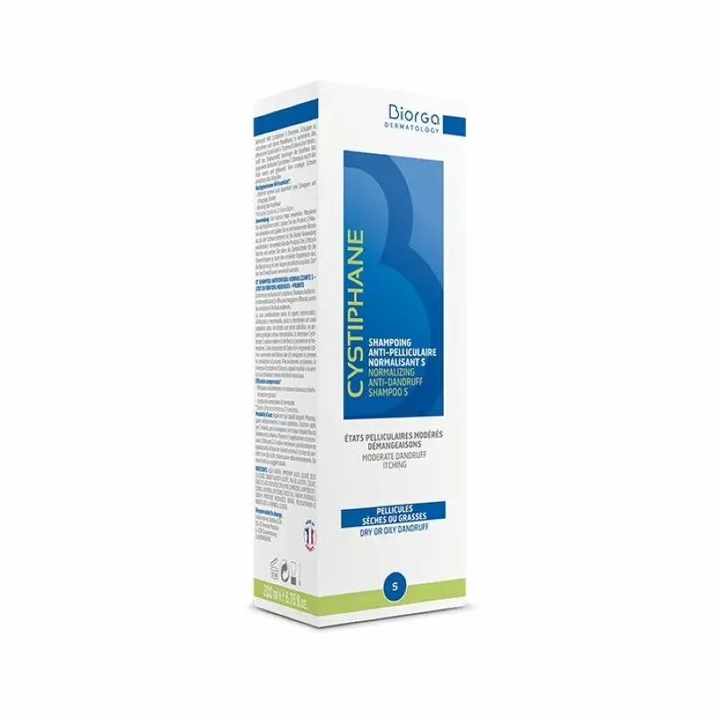 Cystiphane Biorga Shampooing doux antipelliculaire 200 ml