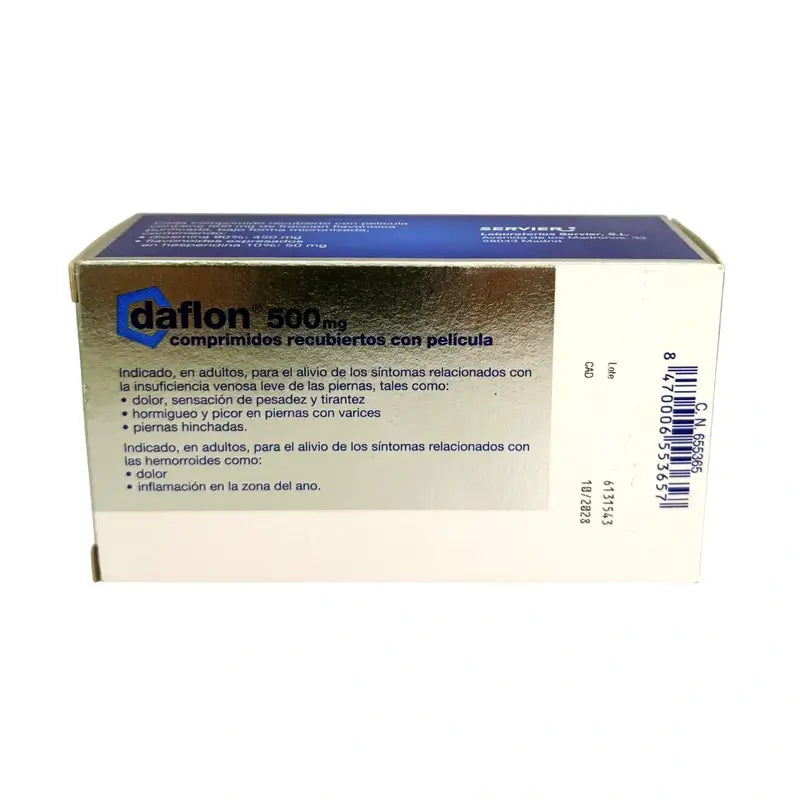Daflon 500 mg 60 Comprimés