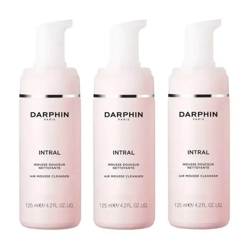 Darphin Intral Mousse nettoyante à la camomille, paquet de 3 x 125 ml