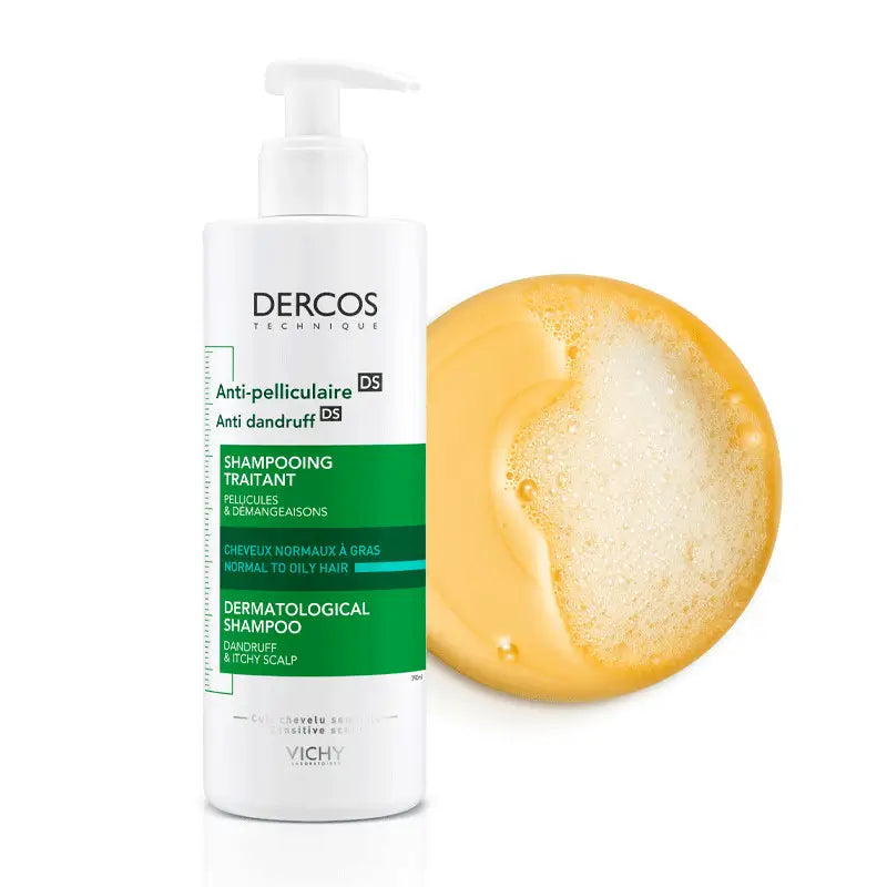 Vichy Dercos Technique Shampooing antipelliculaire gras, 390 ml
