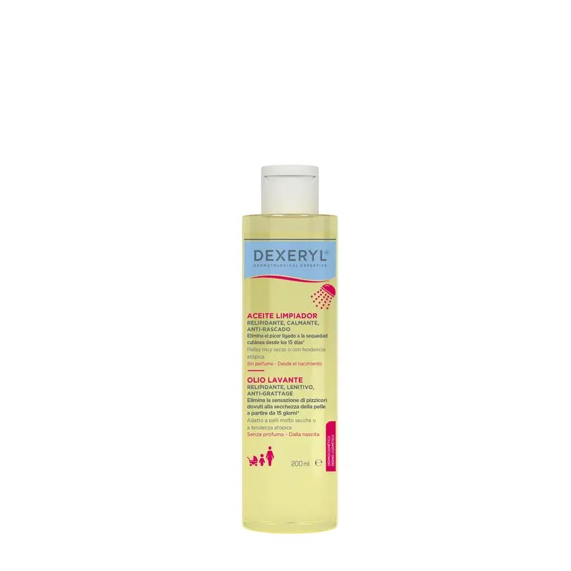Huile nettoyante Dexeryl, 200 ml