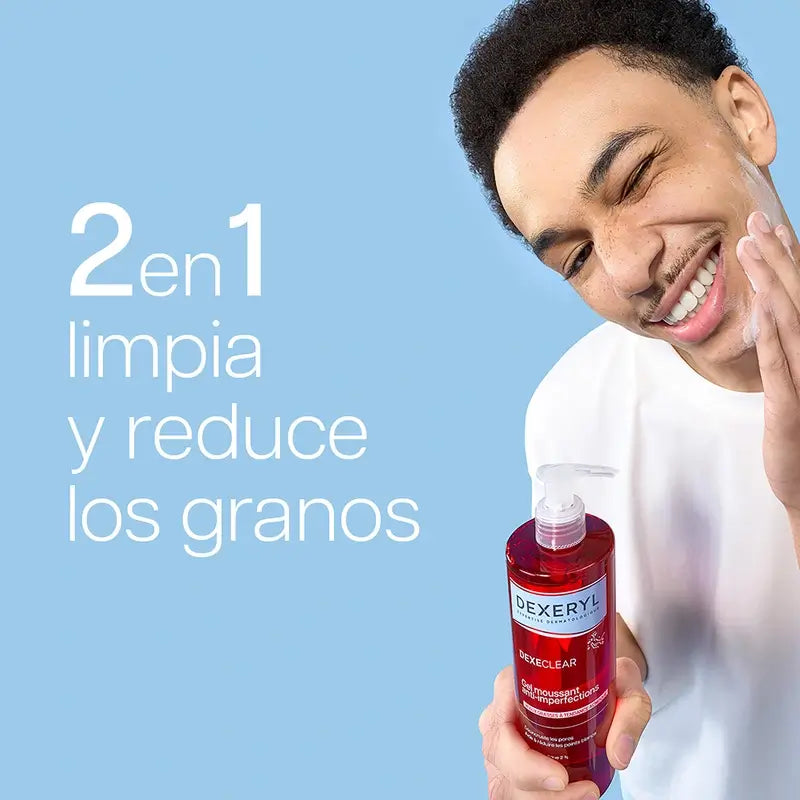 Dexeryl Dexeclear 2 In 1 Anti-Perfection Cleansing Gel , 400 ml