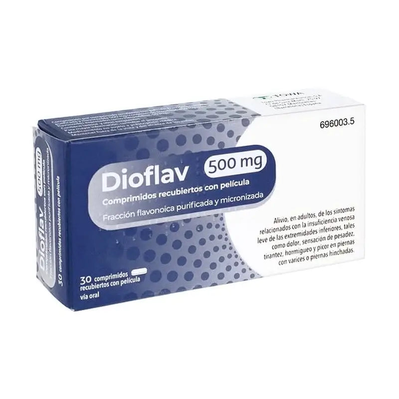 Dioflav 500 mg, 30 Comprimés