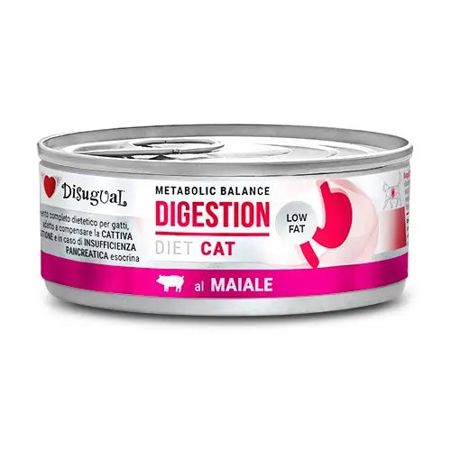 Disugual Diet Cat Digestion Low Fat Pig 12X85Gr