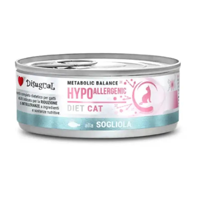 Disugual Diet Cat Hypoallergénique à la sole, 12 x 85
