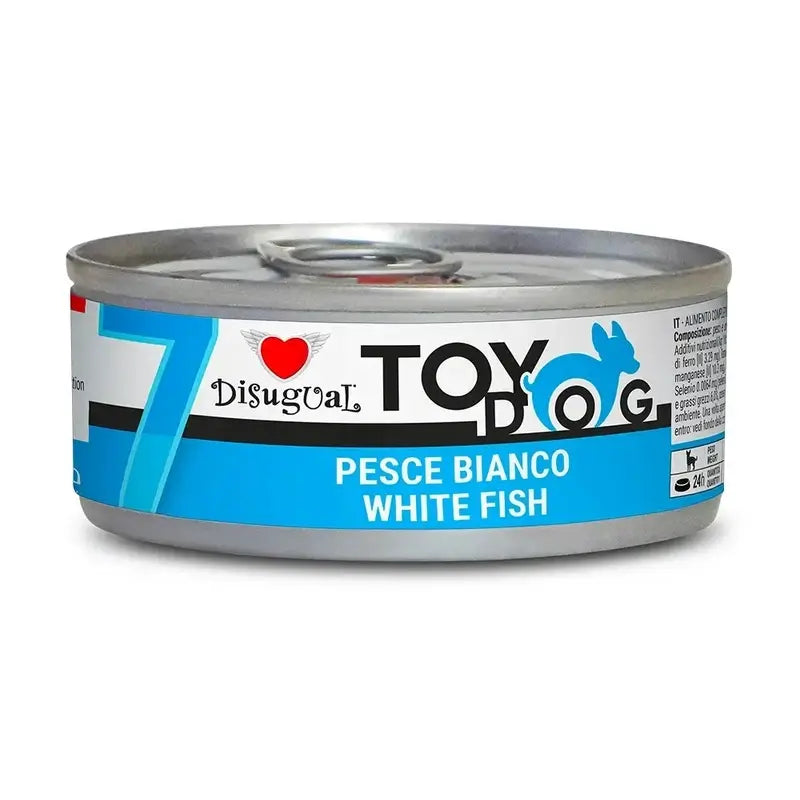 Jouet Disugual Chien Blanc Poisson 12X85Gr