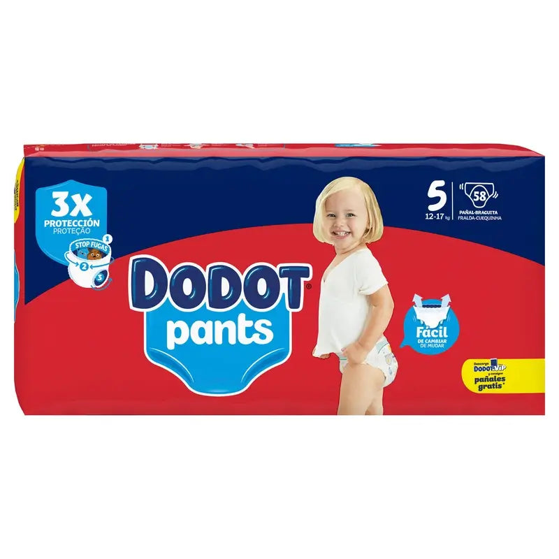 Culotte Dodot Taille 5, 58 Couches