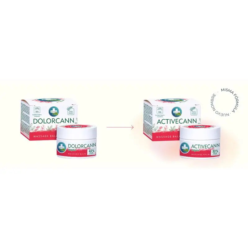 Activecann - Chanvre biologique pour le soulagement et le massage, 50 ml