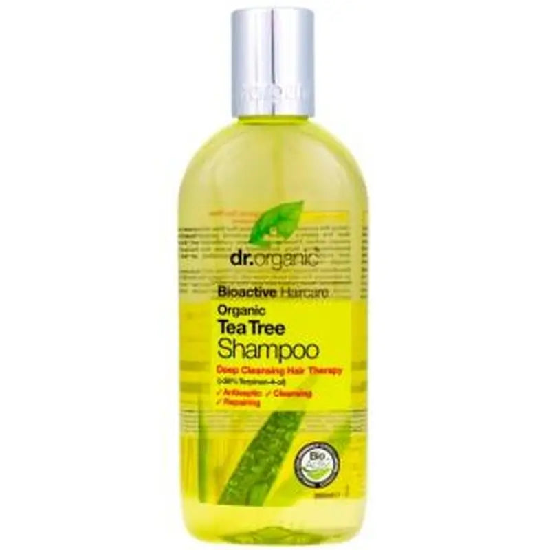 Dr.Organic Tea Tree Shampoo Oily or Problem Hair, 265 ml