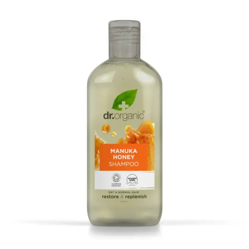 Dr.Organic Shampooing au miel de Manuka - Cheveux normaux ou secs, 265 ml