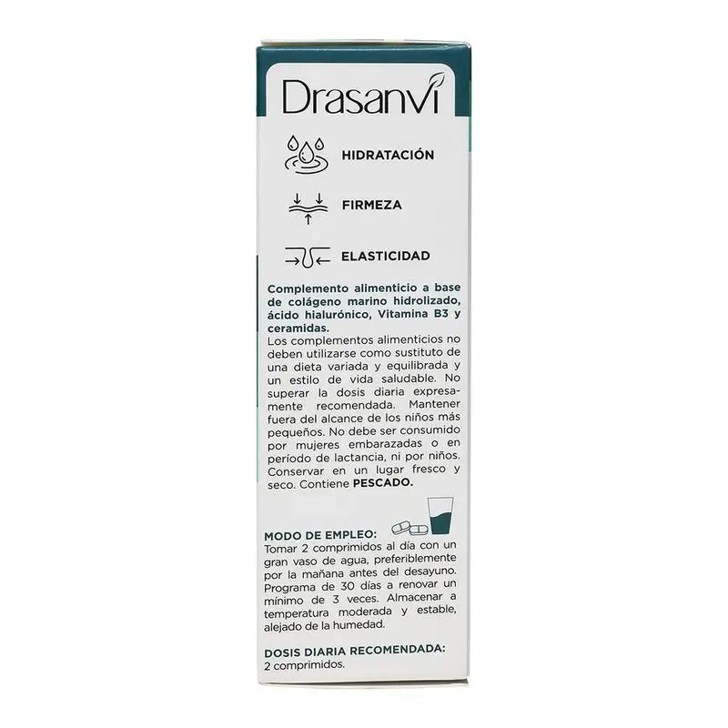 Drasanvi Hair, Skin & Nails Collmar Essential Hydration, 60 comprimés