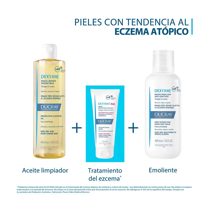 Ducray Dexyane Med Crème Réparatrice Apaisante 100 ml
