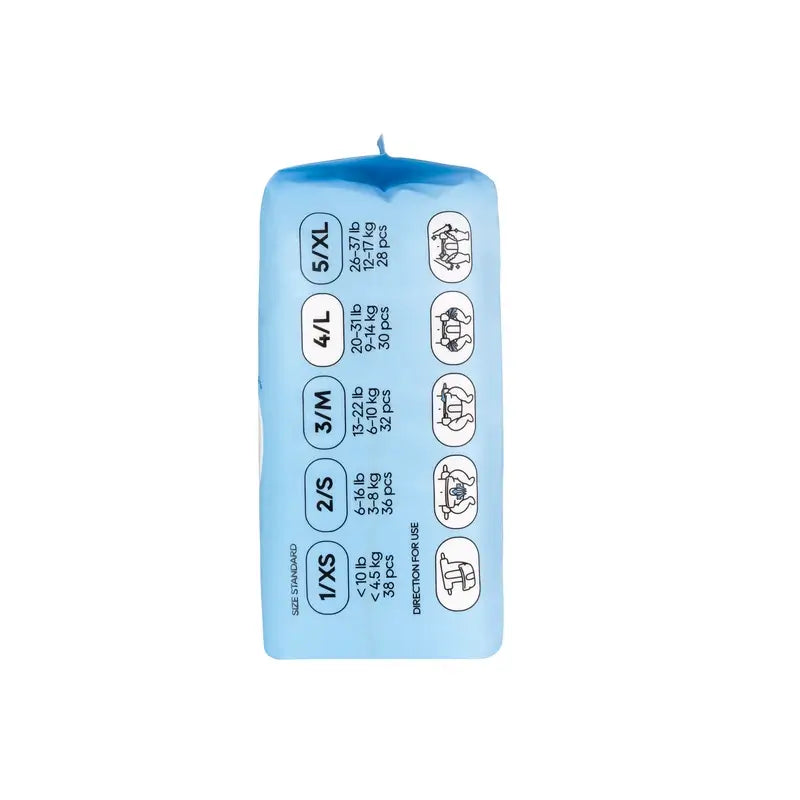 Couches AIR Nuit, taille 4/L, 30 unités