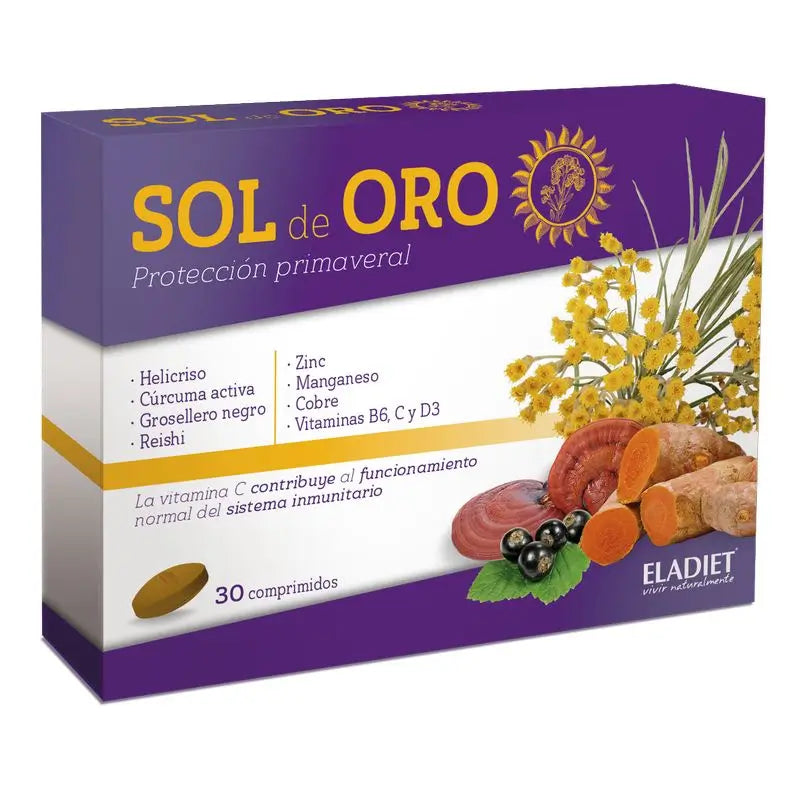 Eladiet Sol De Oro , 30 tablets