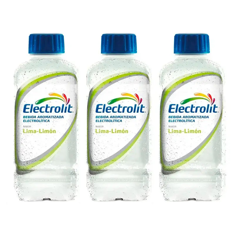 Boisson électrolytique Electrolit citron-citron vert, paquet de 3 x 625 ml