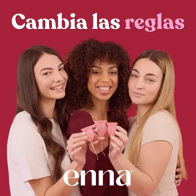 Coupe menstruelle Enna Cycle Disc, paquet de 2