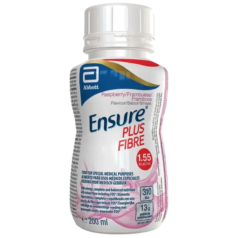 Ensure Plus Fibre Framboise, 200 ml