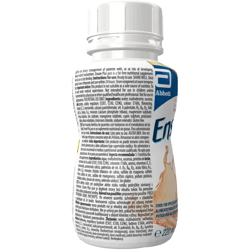 Ensure Plus Juce Peach, 220 ml