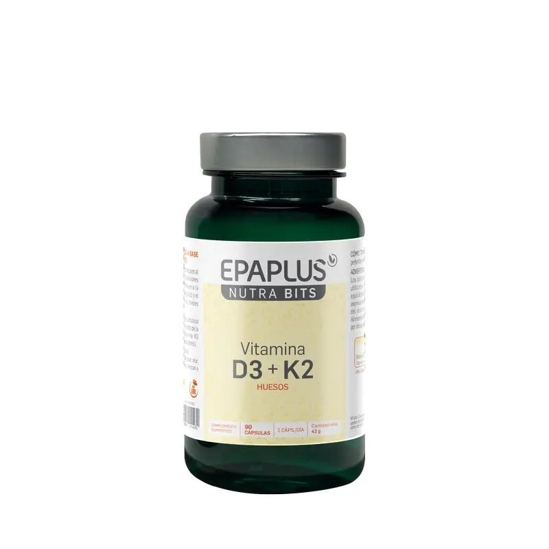 Epaplus Nutrabits Vitamine D3+K2, 90 Caps