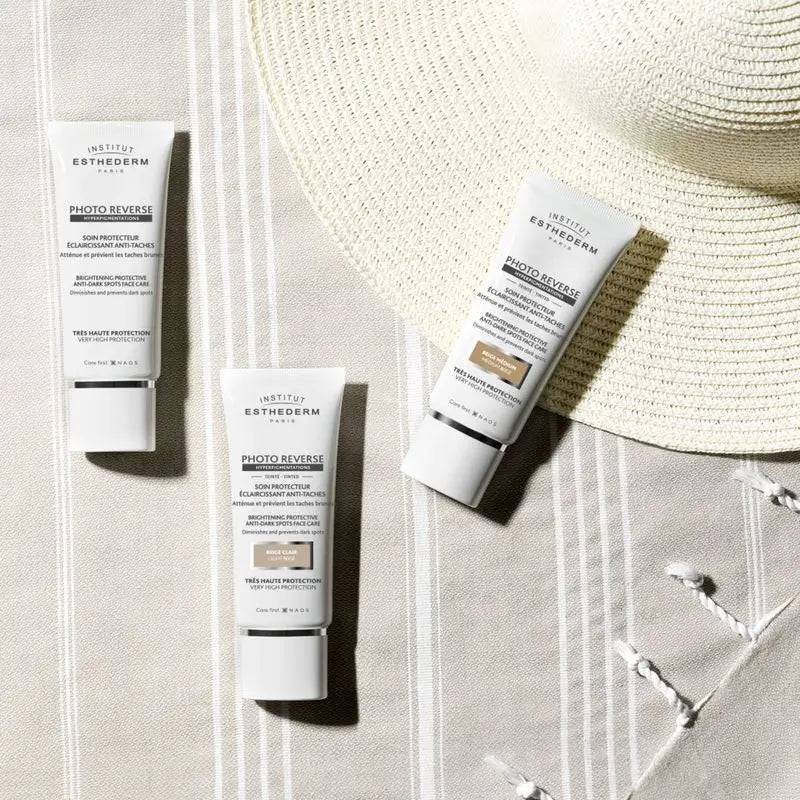 Institut Esthederm Photo Reverse Golden Tone Crème solaire anti-imperfections, 50 ml